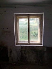 Staré drevené okná