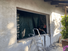 Príprava otvoru v budove