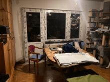 Balkónová súprava – pohľad z interiéru