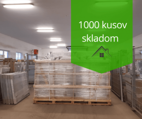 Naplnili sme sklad, okná dodáme do pár dní