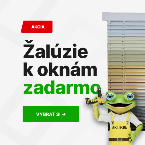 Žaluzie zdarma