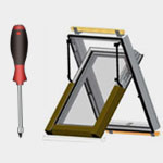 Návod (PDF) k montáži strešného okna PREMIUM - hladké lemovanie