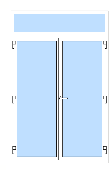 otváravé Dovnútra