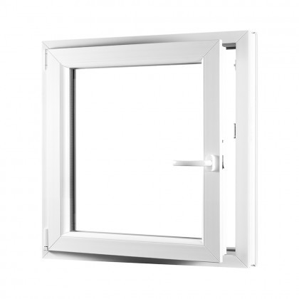 Jednokrídlové plastové okno PREMIUM, otváravo - sklopné ľavé 800 x 900