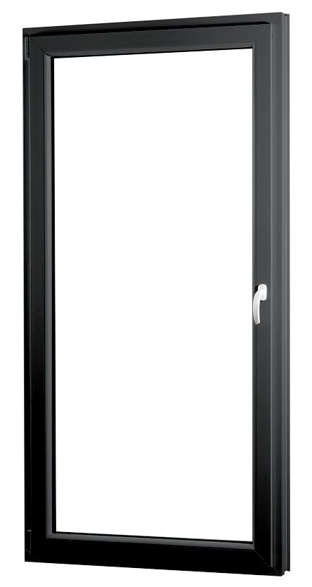 E-shop Jednokrídlové plastové balkónové dvere REHAU Smartline+, ľavé - SKLADOVÉ-OKNÁ.sk - 950 x 2080