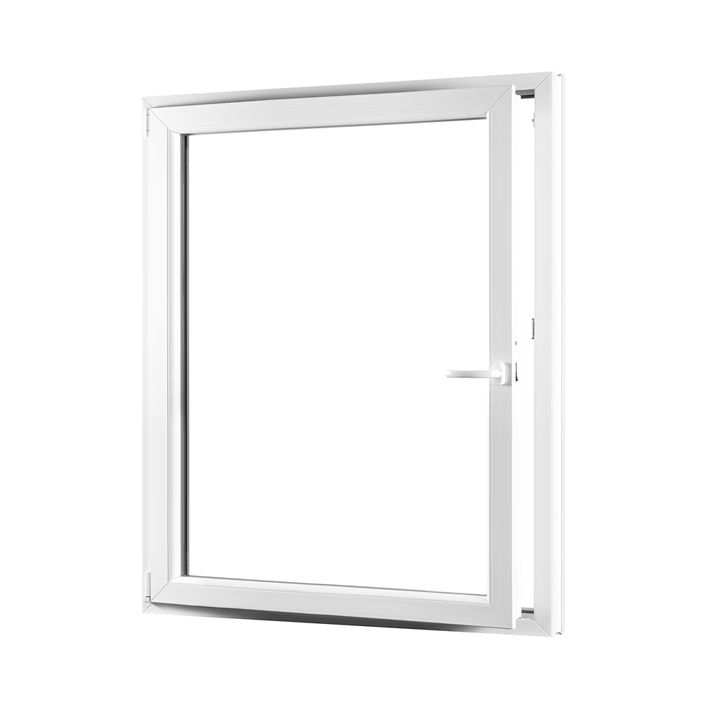 E-shop Jednokrídlové plastové okno REHAU Smartline+, otváravo - sklopné ľavé - SKLADOVÉ-OKNÁ.sk - 1150 x 1540