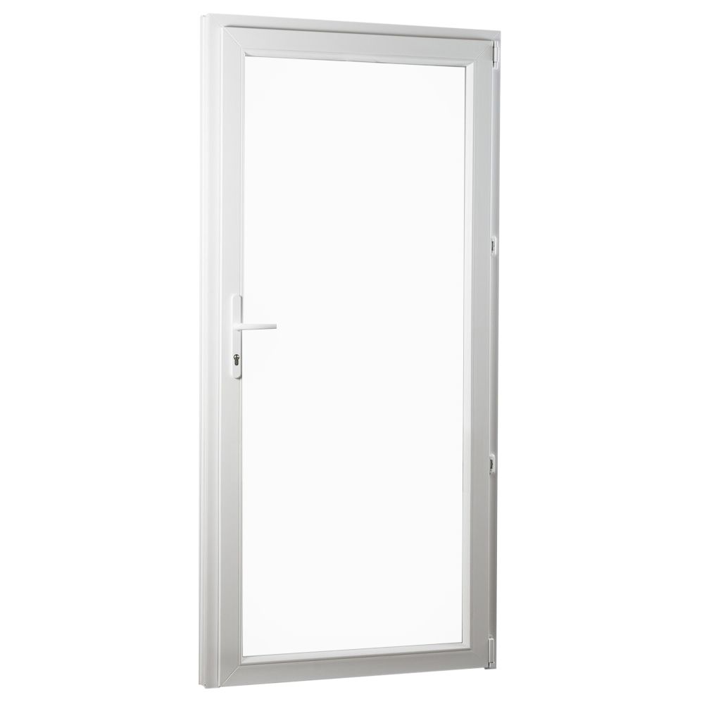 Vedľajšie vchodové dvere REHAU Smartline+, pravé - SKLADOVÉ-OKNÁ.sk - 980 x 2080.