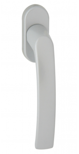 E-shop Okenná kľučka štandard, biela, štvorhran 38mm