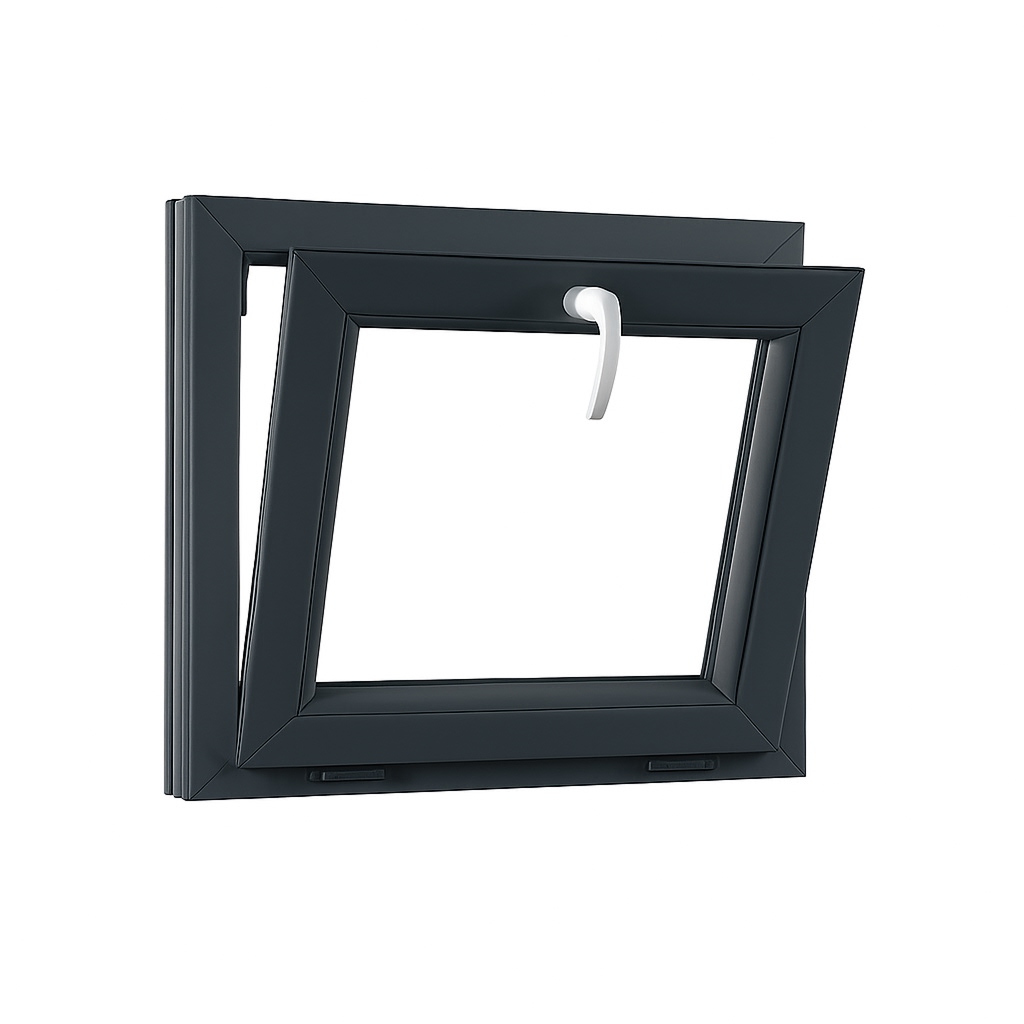 Sklopné pivničné plastové okno OLIMPIA 60 AD