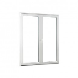 Dvojkrídlové plastové balkónové dvere PREMIUM 1500 x 2080