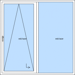 Posuvné-sklopné dvere