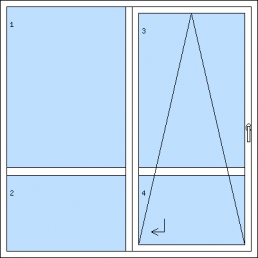Posuvné-sklopné dvere